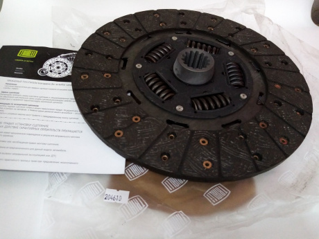Диск сцепления HYUNDAI HD45/65/72/78 (04-)3.9D Trialli(fd0819) "витринный образец"
